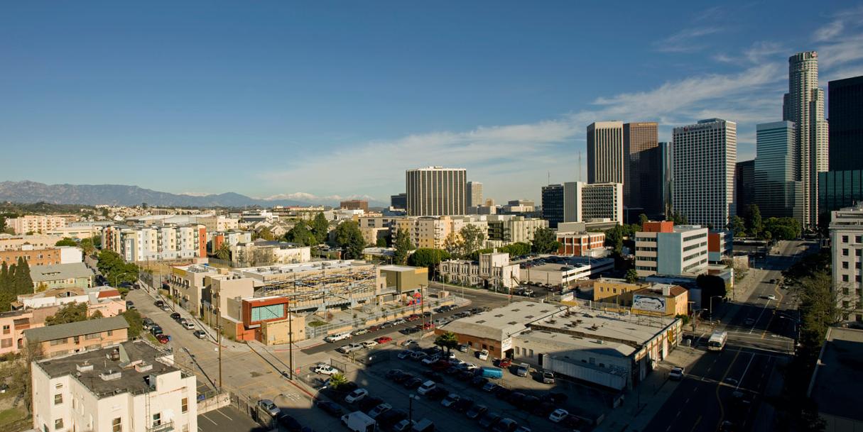 Gratts Early Education and Primary Education Center under construction in downtown Los Angeles